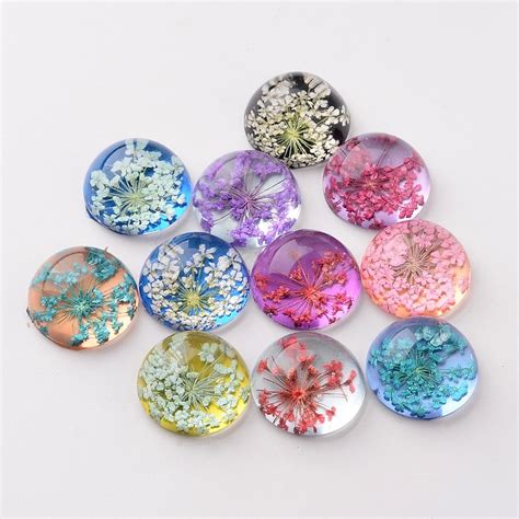 Wholesale Handmade Glass Flat Back Cabochons Jewelryandfindings