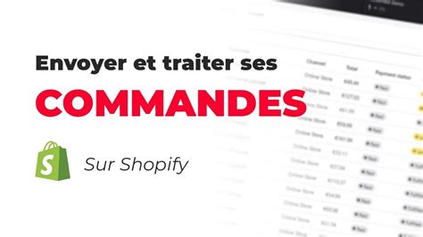 Comment Traiter Une Commande Shopify Formation Gratuite Shopify