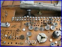 Mm Vintage Boley Co Watch Makers Lathe Set Quality Made In Germany