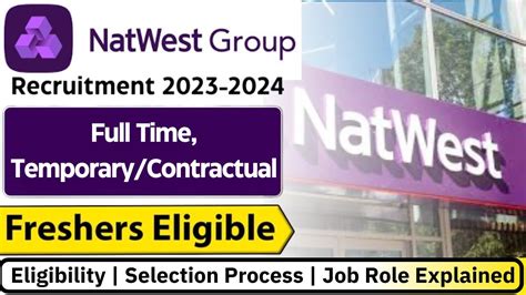 Natwest Group Recruitment Job Vacancy Natwest Group