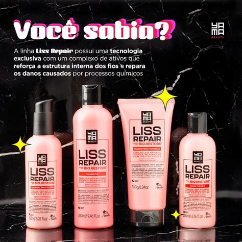 Kit Yam Liss Repair Beleza Na Web