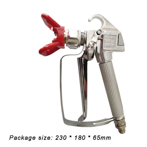 Airless Paint Spray Gun 3600psi High Pressure Spray Gun With 517 Tip Searchfindorder