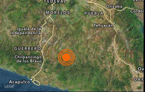 Se Registra Sismo De 5 1 Grados Con Epicentro En Guerrero El Sol De Nayarit