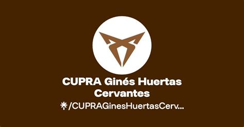 Cupra Gin S Huertas Cervantes Instagram Facebook Linktree