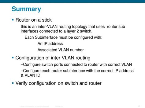 Ppt On Implement Inter Vlan Routing Powerpoint Slides