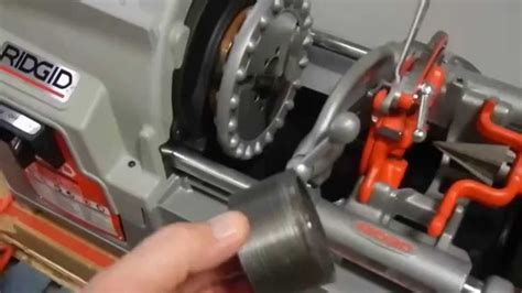 RIDGID 535 Pipe Threader 45315 YouTube