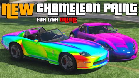 Chameleon Iridescent Paint For Gta Online Gta V Pc Youtube