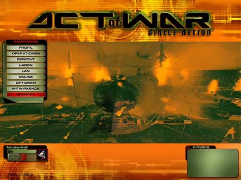 Act Of War Direct Action German Patch CompiWare Your Way To Your