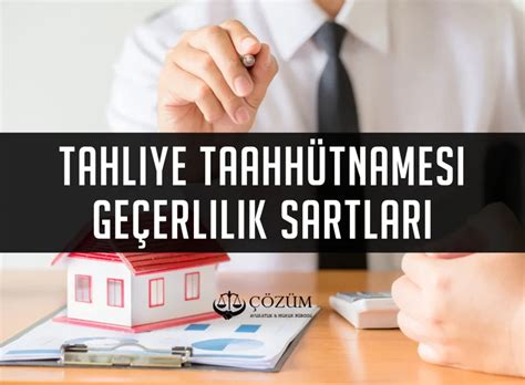 Tahliye Taahhütnamesi Örneği İcra Şartları 2023