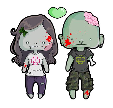 Zombie Love By Blueundine On Deviantart