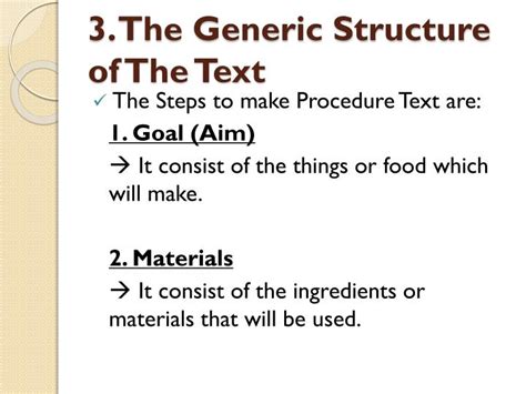 Procedure Text Ppt Pelajaranku