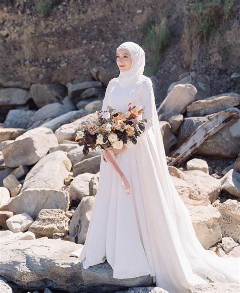 22 Ideas For Hijabi Wedding Dress Zahrah Rose Muslimah Wedding