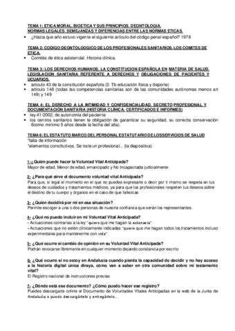 Posibles Preguntas De Etica Pdf