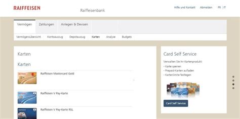 Self Card Service