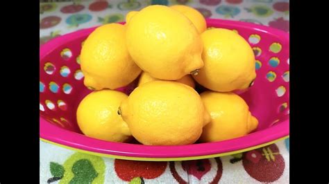 C Mo Conservar Limones Frescos Mucho Tiempo Beatriz Cocina Youtube