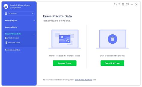 Official Fonelab Iphone Cleaner Clear Data From Ios Devices