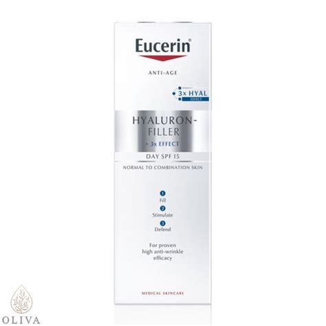 Eucerin Hyaluron Filler Dnevna Krema Za Normalnu I Mešovitu Kožu Spf15