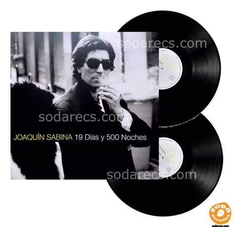 Joaquin Sabina 19 Dias Y 500 Noches Vinyl 2lp Soda Records