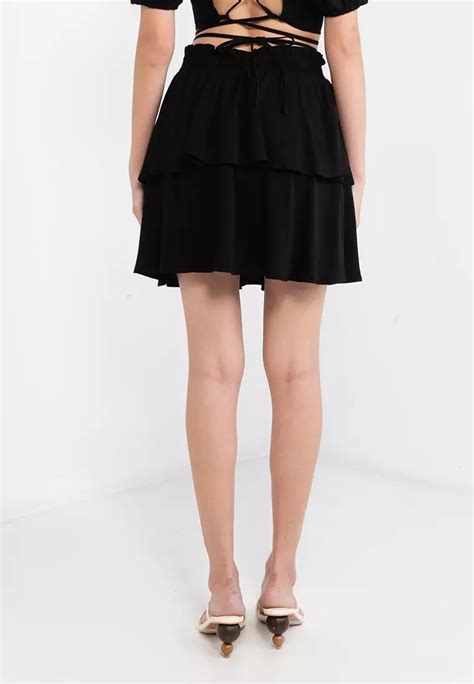 Jual Knue Tiered Layered Skirt Original Zalora Indonesia