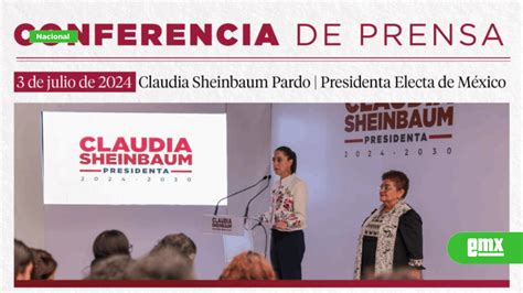 Claudia Sheinbaum Anuncia Tres Iniciativas De Reforma Co El Mexicano