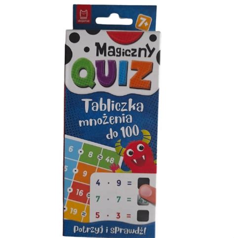 Magiczny Quiz Tabliczka Mno Enia Do Oficjalne