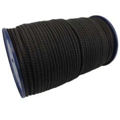 Mm Black Braided Polypropylene Bondage Rope Metre Reel