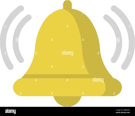 Ilustraci N Del Icono De Color De Alarma Alerta Y Vector De Campana