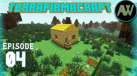 A Cabin In The Woods TerraFirmaCraft Ep 04 YouTube