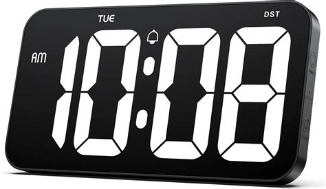 Zgrmbo Digital Wall Clock With Huge Clear Digits Digital Clock For