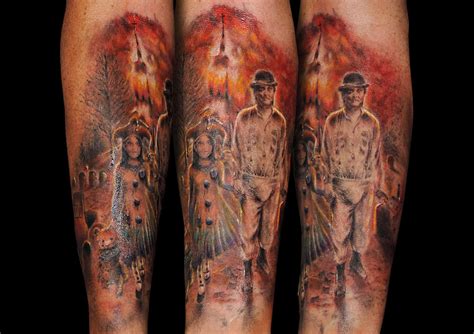 Iglesia En Llamas Tattoo By Facundo Pereyra On DeviantArt