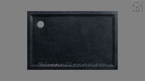 Каменный поддон в душ Strack Standart из серого гранита Marengo 055017061