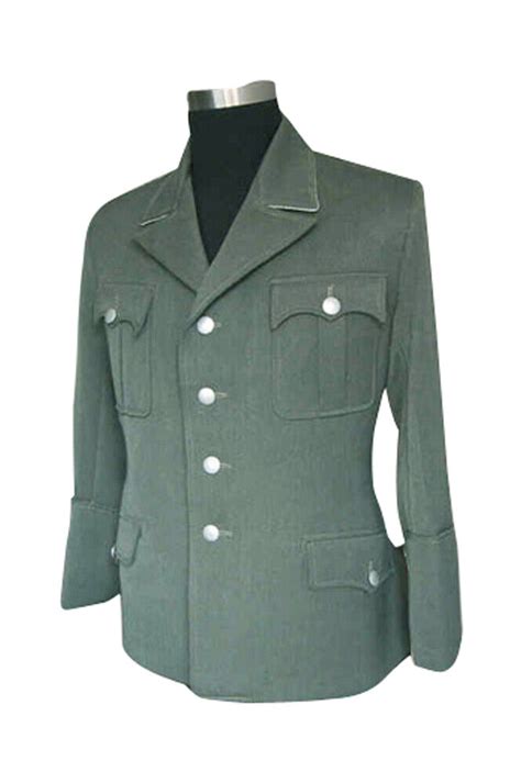 Ww2 German Elite M34 Officer Fieldgrey Gabardine Jacket Dress Tunic Ebay