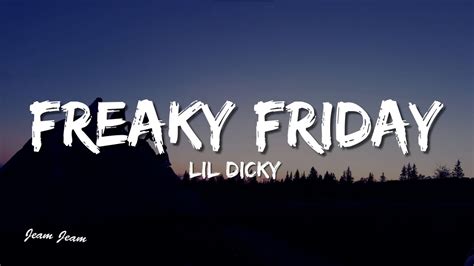 Lil Dicky Freaky Friday Ft Chris Brown Lyric Video Youtube