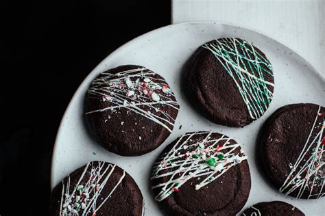 Peppermint Patty Stuffed Chocolate Cookies — The Farmer S Daughter Let S Bake Something