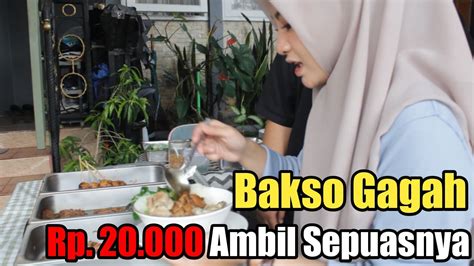 Buka Jam 11 Siang Jam 2 Siang Sudah Habis Bakso Gagah All You Can Eat