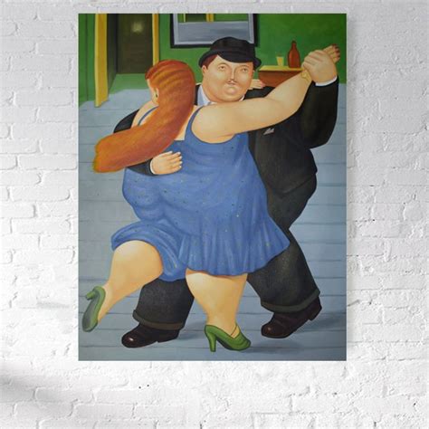 The World Famous Painting Obese Women Dancing Oil Painting On Canvas