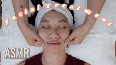 Asmr Facial Treatment Gentle Whispers And Facial Sounds Sereinwu Youtube