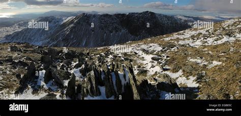 Dow Crag Ridge Stock Photo Alamy