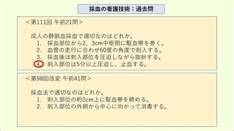 ・事実から考え・学び合う！（第208回）：「静脈血の採血と駆血の解除タイミング」・第112回看護師国家試験、午前問題042 Youtube