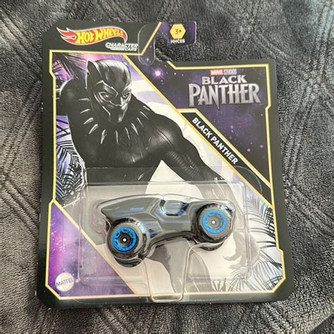 Mattel Toys Hot Wheels Character Cars Marvel Wakanda Forever Black Panther Poshmark