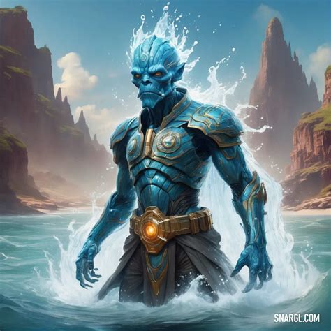 Water Elemental - Fantasy Creature in Magical Worlds