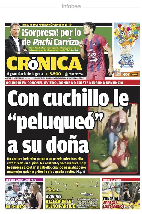 Cronica Paraguay 17 De Septiembre De 2019 Infobae