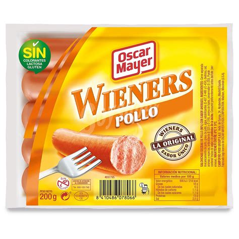 Oscar Mayer Oscar Mayer Salchichas Cocidas Y Ahumadas De Pollo Oscar