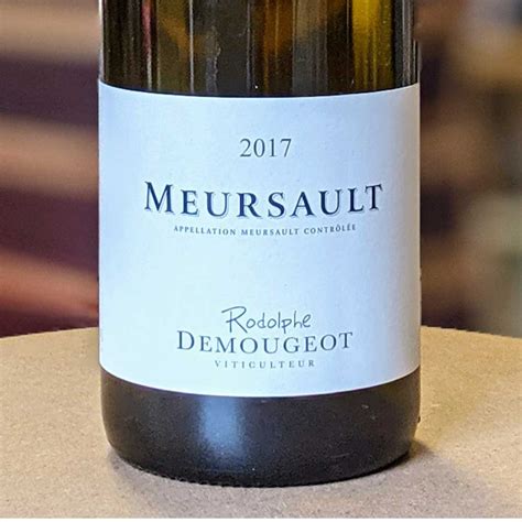 Meursault 2019 Rodolphe Demougeot La Cave Des Tonneliers