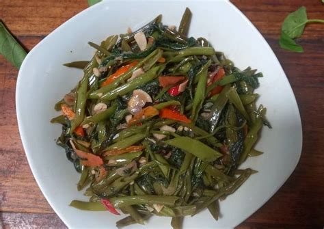 Resep Tumis Kangkung Terasi Saus Tiram Oleh 🌱bunda Zaza Cookpad