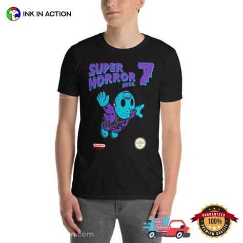 Super Horror Bros Part 7 Jason The Killer Cute Tee Print Your Thoughts Tell Your Stories