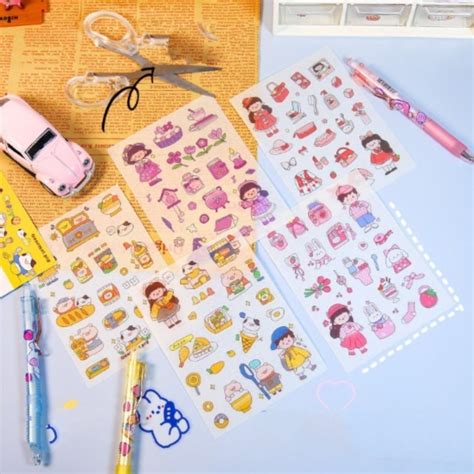 Kawaii DIY Stationery Decoration Stickers - Preeti