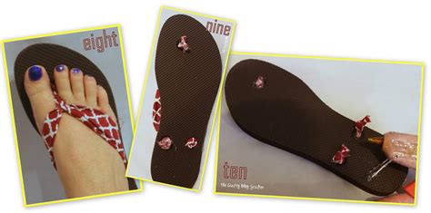 How To Make Fabric Flip Flops The Crafty Blog Stalker