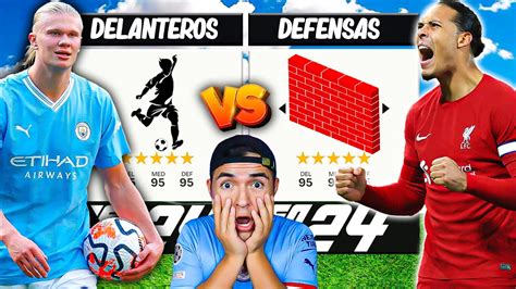 Enfrento Jugadores Delanteros Vs Jugadores Defensas En Ea Sports Fc 24