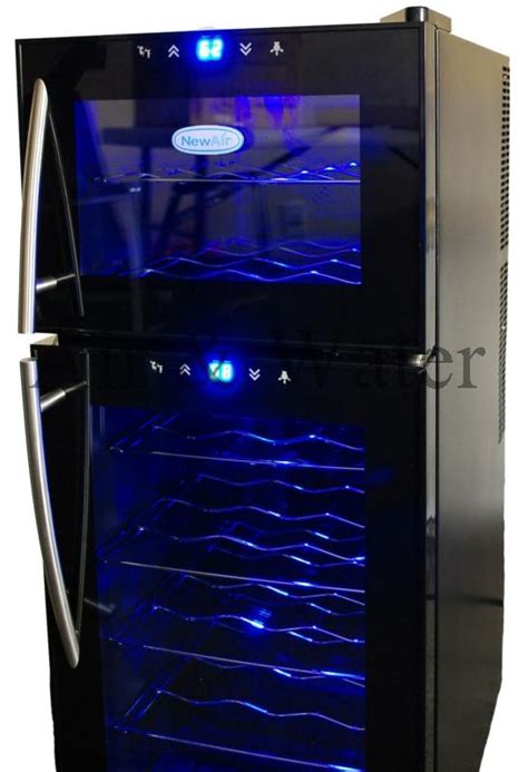 NewAir wine cooler, dual temp control | Top freezer refrigerator, Wine cooler, Temp control